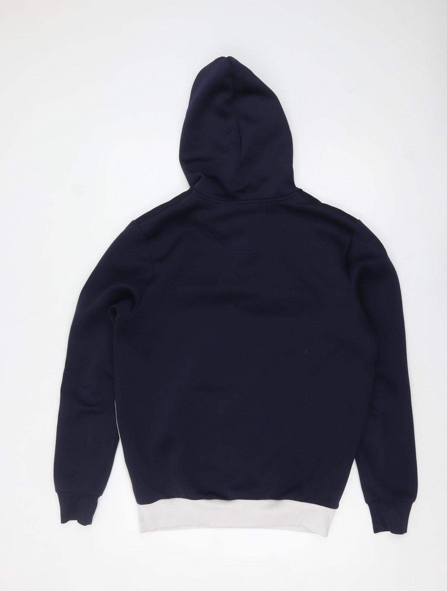 Mens UK Size M McKenzie Blue 1/4 Zip Hoodie