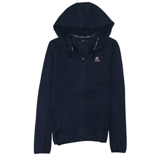 Mens UK Size S le coq sportif Blue Full Zip Hoodie