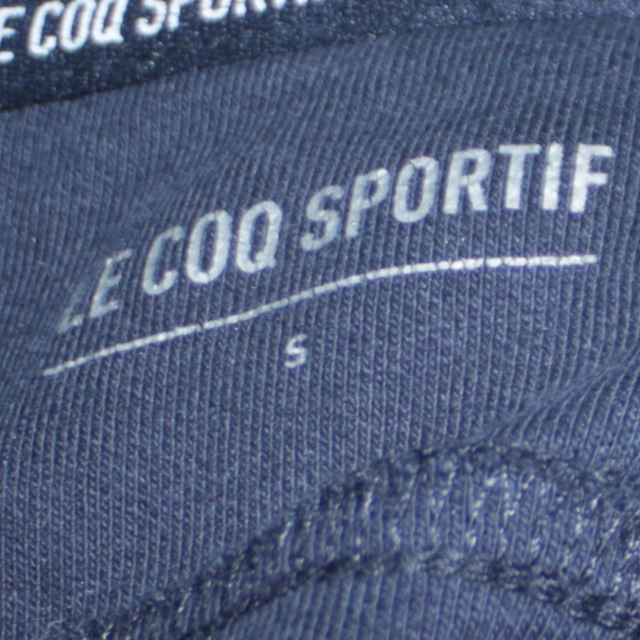 Mens UK Size S le coq sportif Blue Full Zip Hoodie