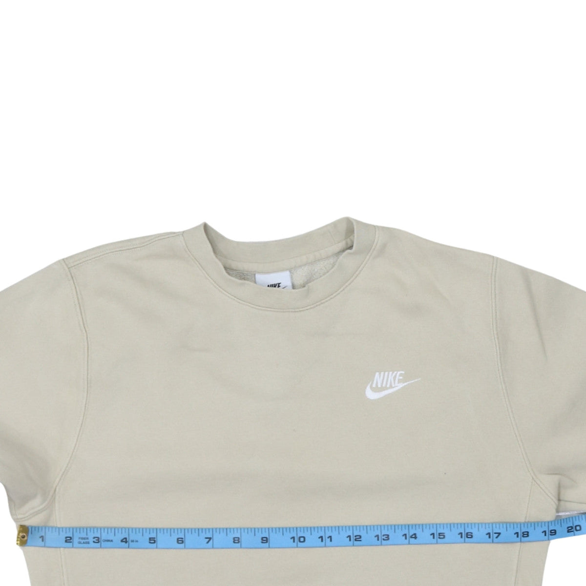 Mens UK Size XS Nike Beige Pullover Sweatshirt