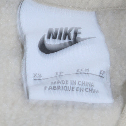 Mens UK Size XS Nike Beige Pullover Sweatshirt