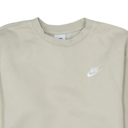 Mens UK Size XS Nike Beige Pullover Sweatshirt