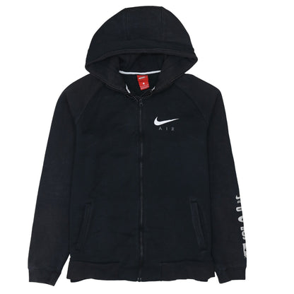 Mens UK Size L Nike Black Full Zip Hoodie