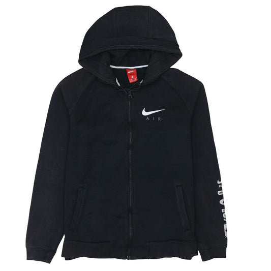 Mens UK Size L Nike Black Full Zip Hoodie