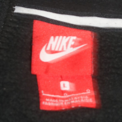 Mens UK Size L Nike Black Full Zip Hoodie