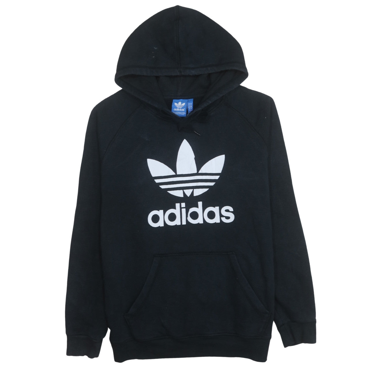 Mens UK Size L adidas Black Pullover Hoodie