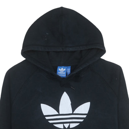 Mens UK Size L adidas Black Pullover Hoodie