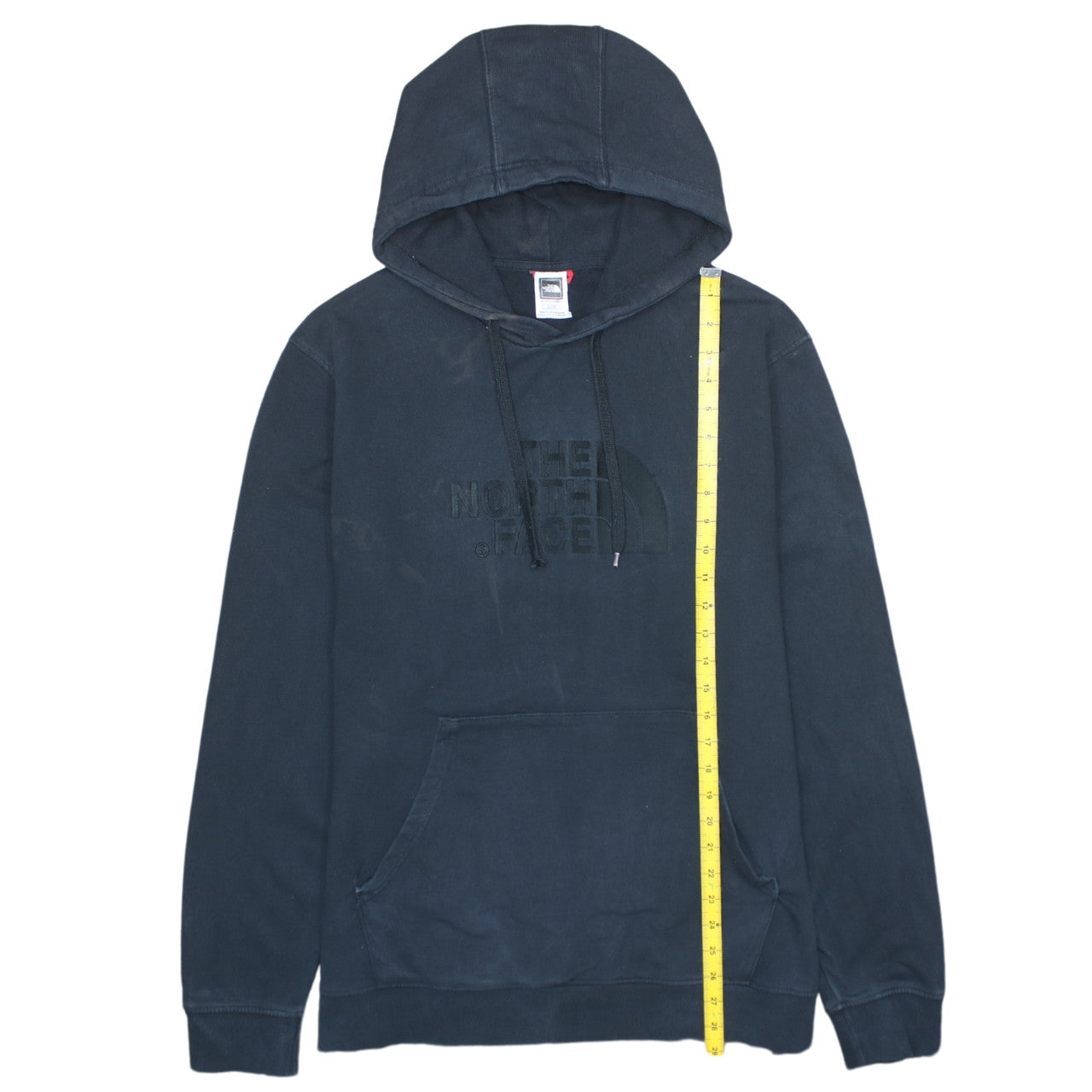 Mens UK Size XL The North Face Blue Pullover Hoodie