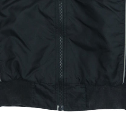 Puma Men's Black Hooded Windbreaker Jacket Size S Lightweight