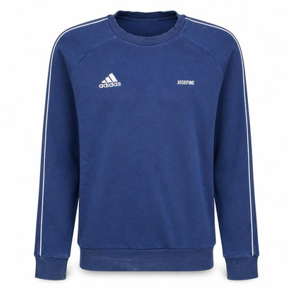 Mens UK Size S adidas Blue Pullover Sweatshirt
