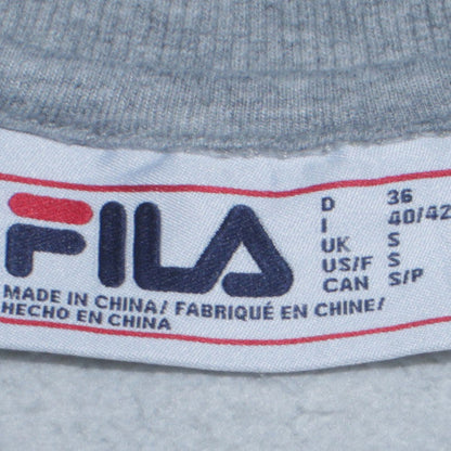 Mens UK Size S FILA Grey Pullover Sweatshirt
