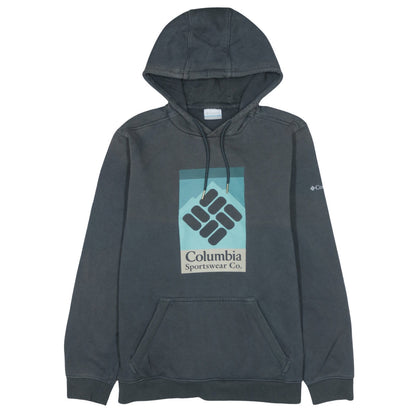 Mens UK Size M Columbia Grey Pullover Hoodie