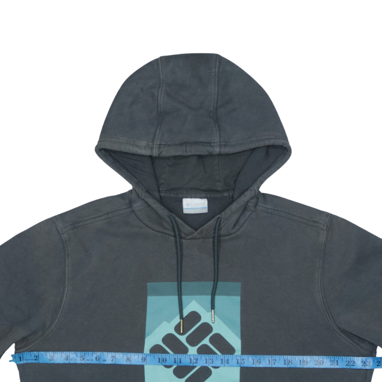 Mens UK Size M Columbia Grey Pullover Hoodie