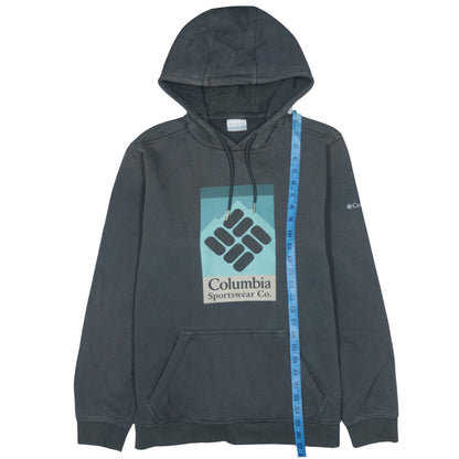 Mens UK Size M Columbia Grey Pullover Hoodie