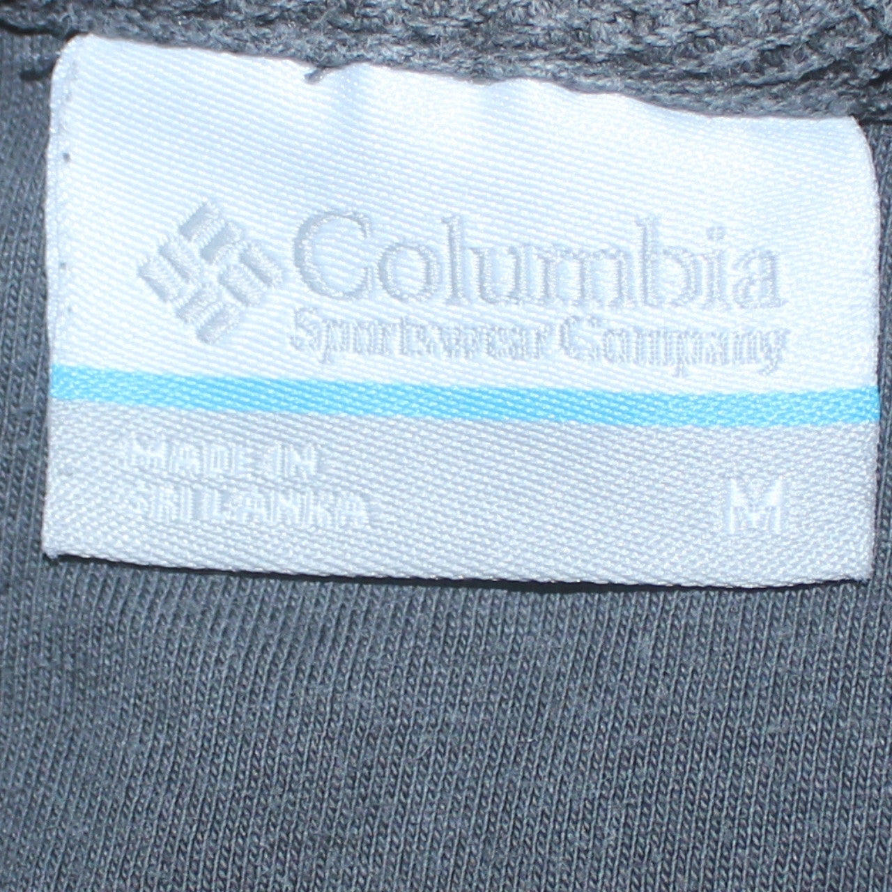 Mens UK Size M Columbia Grey Pullover Hoodie