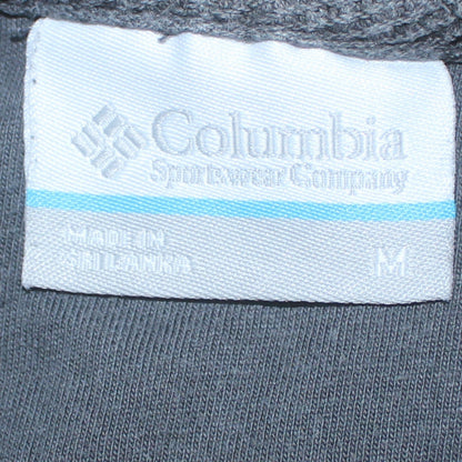 Mens UK Size M Columbia Grey Pullover Hoodie