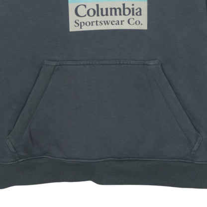 Mens UK Size M Columbia Grey Pullover Hoodie
