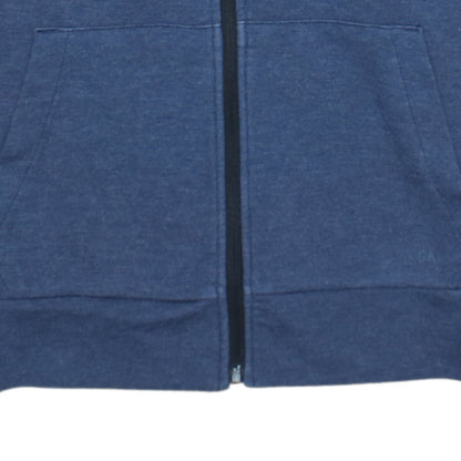 Gap Men's Blue Full Zip Hoodie Small Regular Fit