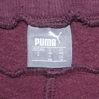 Puma Women’s Purple Jogger Sweatpants Size 10 Cotton Blend