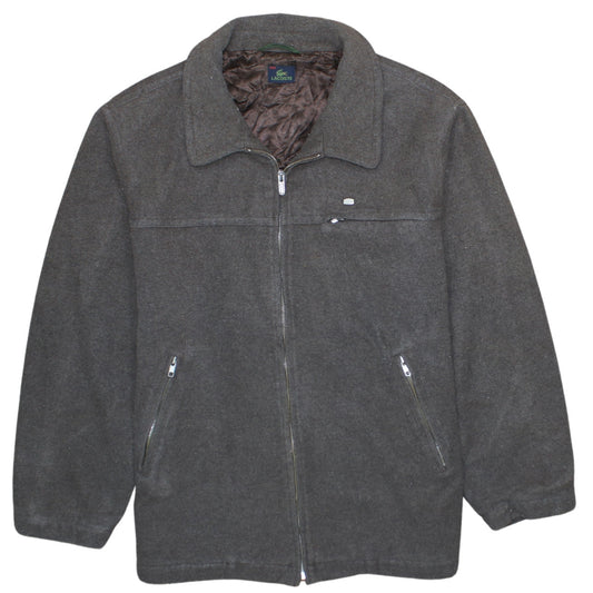 Mens UK Size 2XL Lacoste Grey Basic Jacket
