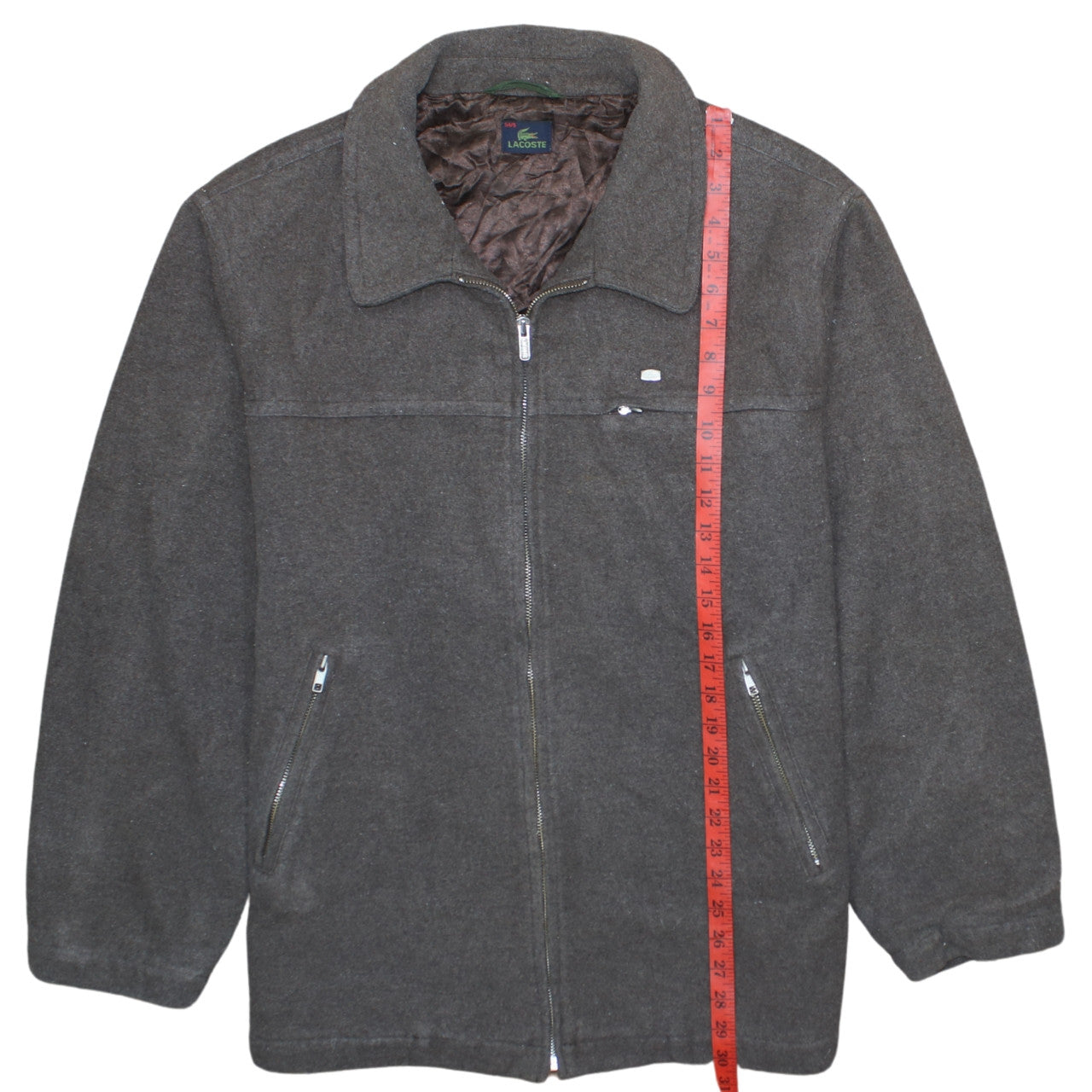 Mens UK Size 2XL Lacoste Grey Basic Jacket