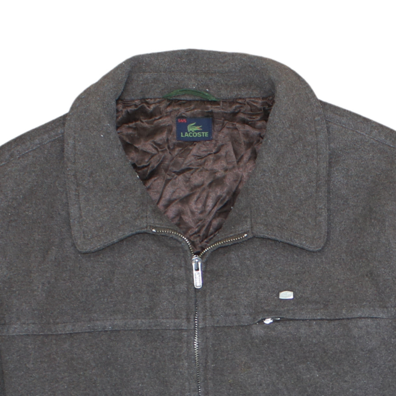 Mens UK Size 2XL Lacoste Grey Basic Jacket