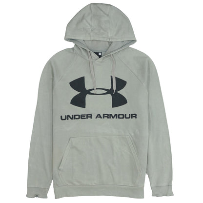 Mens UK Size M Under armour Grey Pullover Hoodie