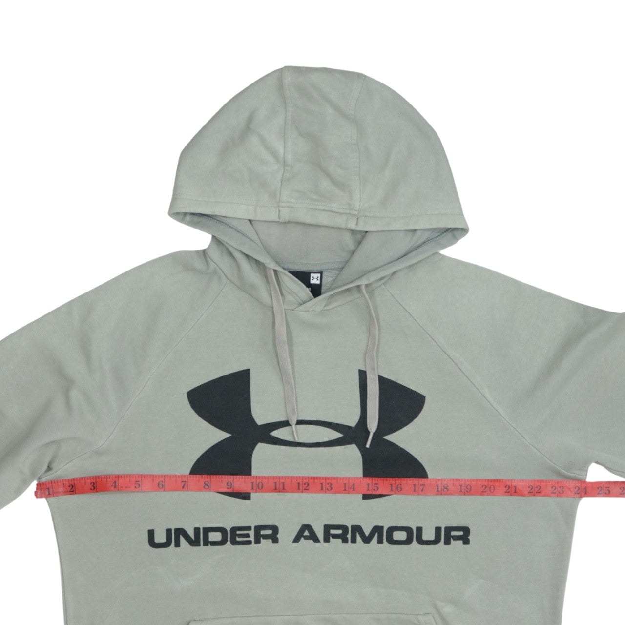 Mens UK Size M Under armour Grey Pullover Hoodie