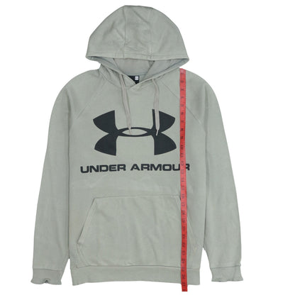 Mens UK Size M Under armour Grey Pullover Hoodie