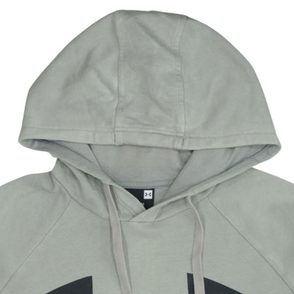 Mens UK Size M Under armour Grey Pullover Hoodie