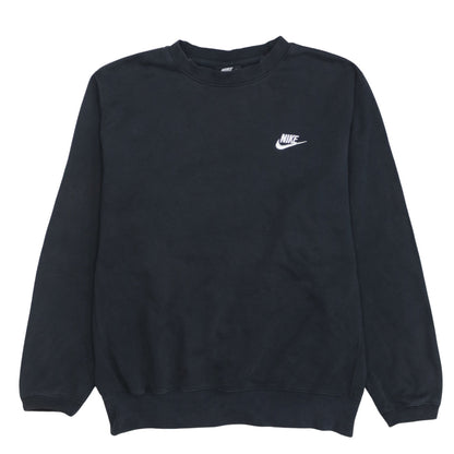 Mens UK Size S Nike Black Pullover Sweatshirt