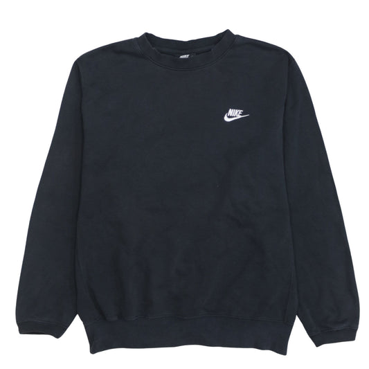 Mens UK Size S Nike Black Pullover Sweatshirt