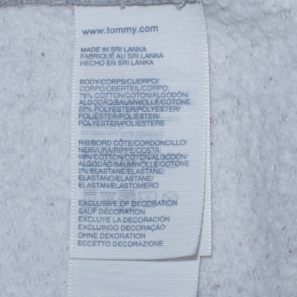 Mens UK Size M Tommy Hilfiger Grey Full Zip Hoodie