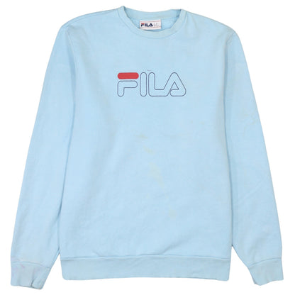 Mens UK Size XL FILA Blue Pullover Sweatshirt