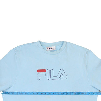 Mens UK Size XL FILA Blue Pullover Sweatshirt