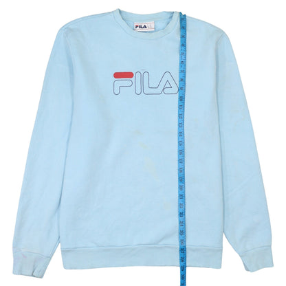 Mens UK Size XL FILA Blue Pullover Sweatshirt