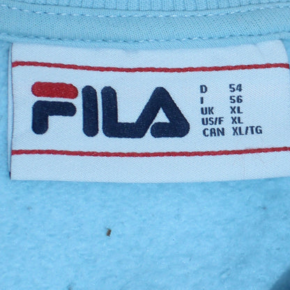 Mens UK Size XL FILA Blue Pullover Sweatshirt