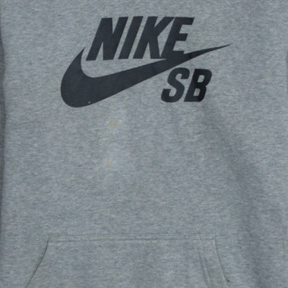 Nike SB Boys Grey Pullover Hoodie XL 13-15 Years Skateboarding Style