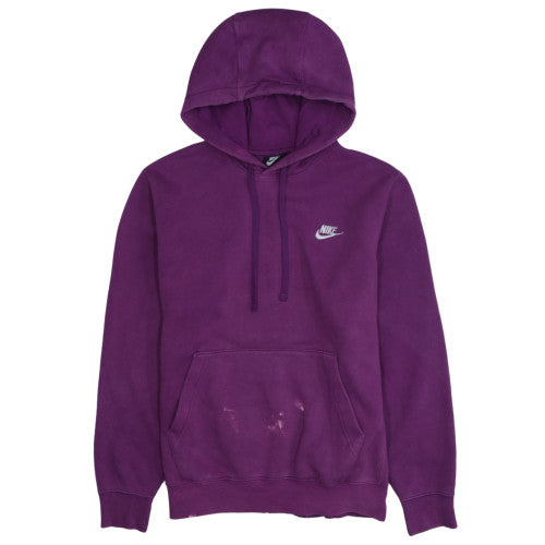 Womens UK Size S Nike Purple Pullover Hoodie