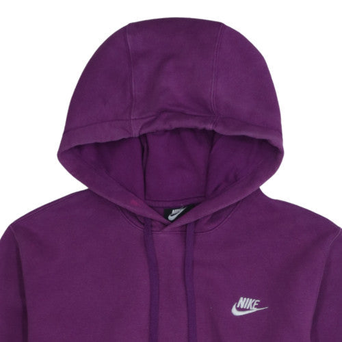 Womens UK Size S Nike Purple Pullover Hoodie