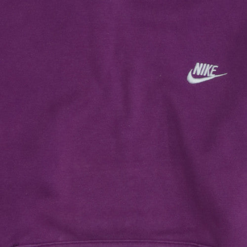 Womens UK Size S Nike Purple Pullover Hoodie