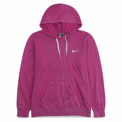 Womens UK Size XL Nike Pink Pullover Hoodie