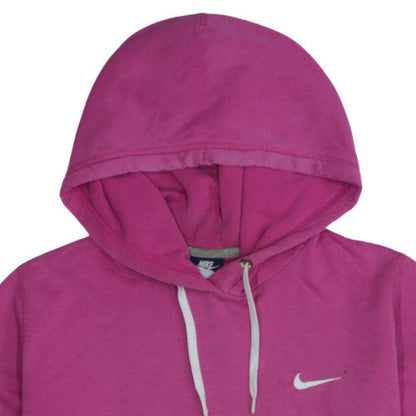 Womens UK Size XL Nike Pink Pullover Hoodie