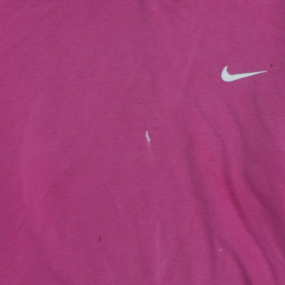 Womens UK Size XL Nike Pink Pullover Hoodie