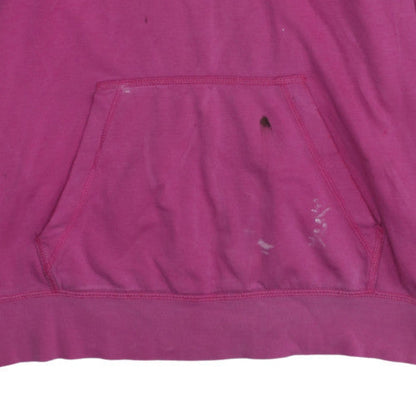 Womens UK Size XL Nike Pink Pullover Hoodie