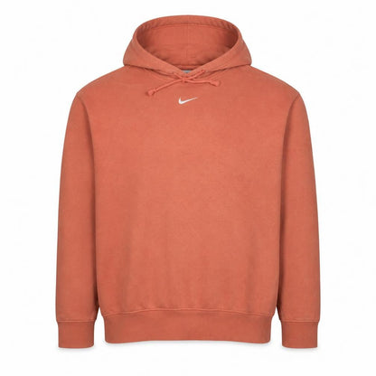Mens UK Size M Nike Orange Pullover Hoodie