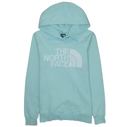 Womens UK Size S The North Face Blue Pullover Hoodie
