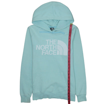 Womens UK Size S The North Face Blue Pullover Hoodie