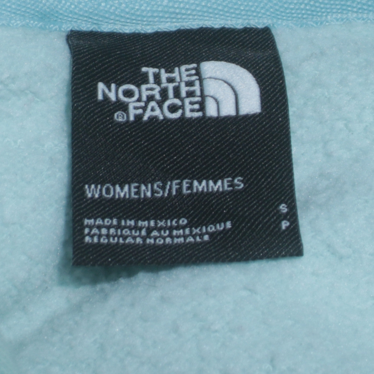 Womens UK Size S The North Face Blue Pullover Hoodie