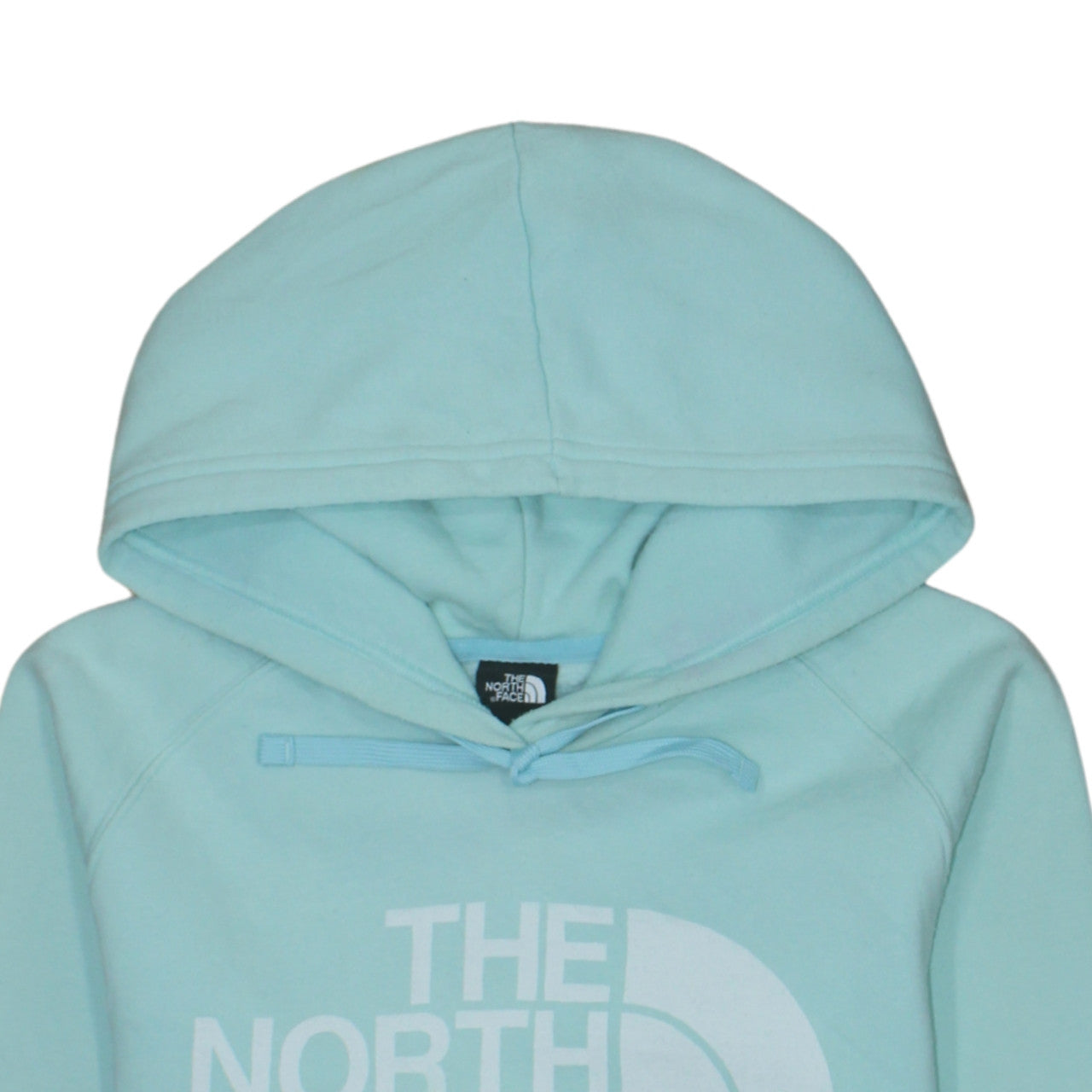 Womens UK Size S The North Face Blue Pullover Hoodie